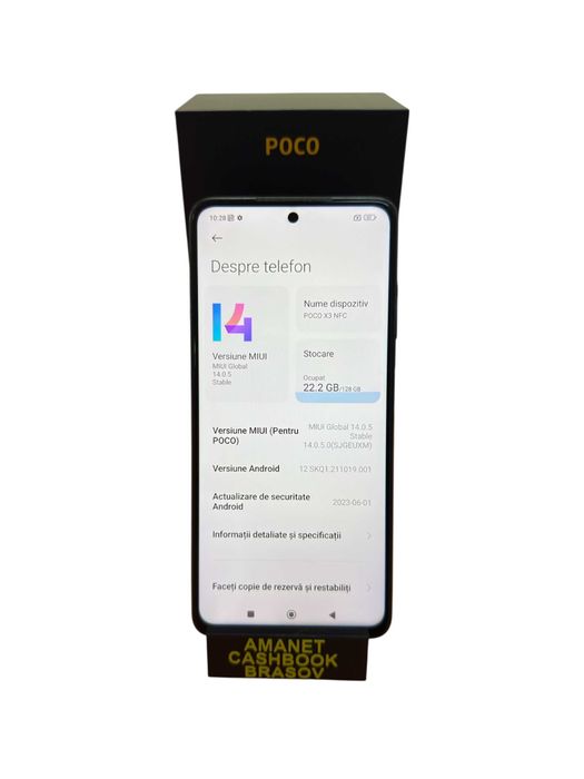 Xiaomi Poco X3 NFC - 128 GB / 6 RAM - Cashbook Amanet Brasov