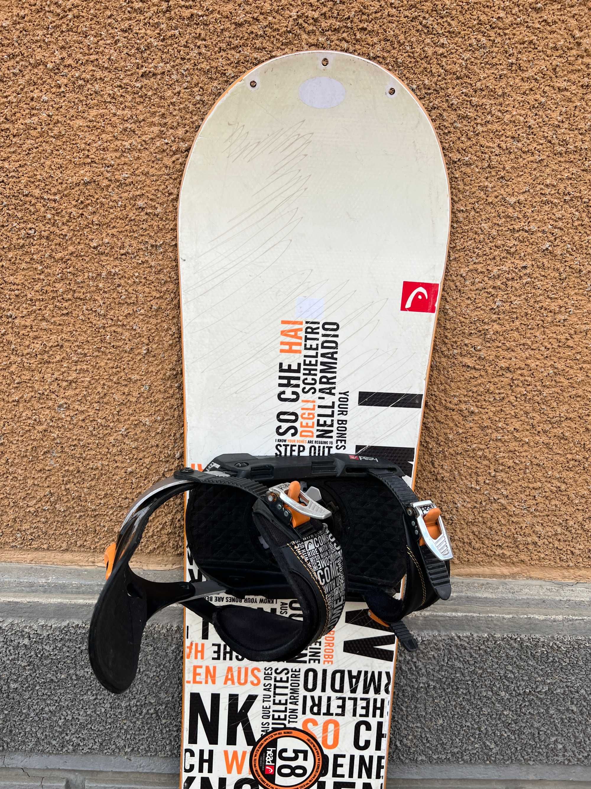 placa snowboard head tribute r L158