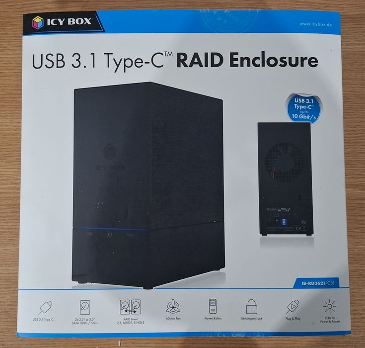 Stocare date ICY BOX IB-RD3621-C31