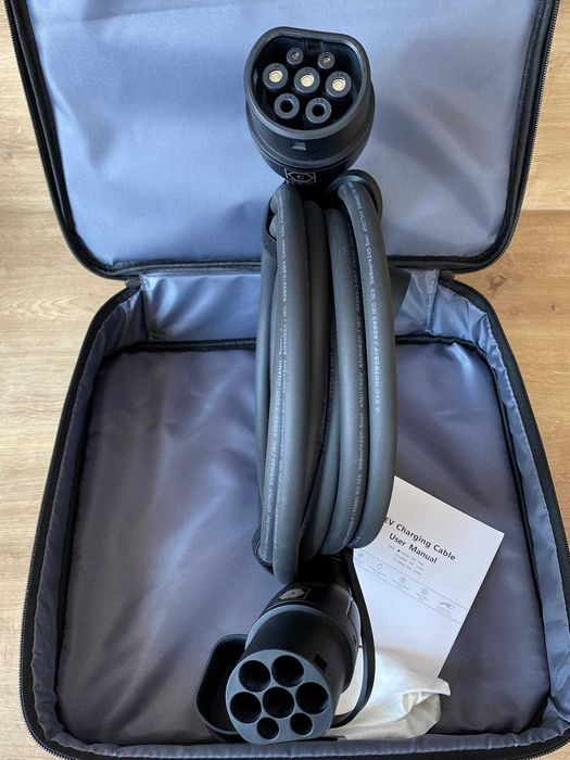 Кабели Type 2 Зареждане Електромобил 3.5/7/11/22 кВт Тип 2 EV Cable