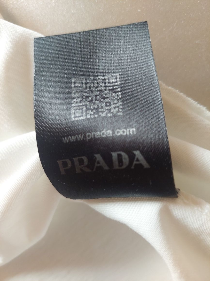 Tricou PRADA alb