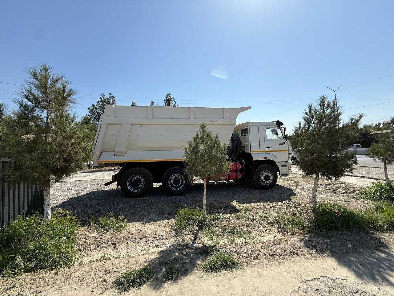 Kamaz Euro 4 samosval  6520 Metanda xarakatlanadi 2019