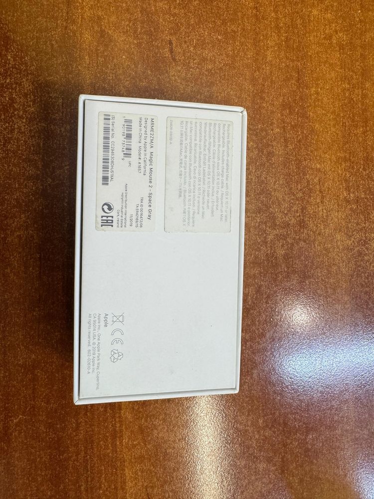 Apple Magic Mouse 2 (USB-C), черная — новая