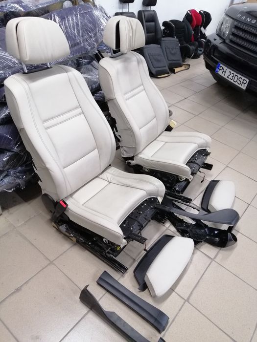 Vopsea Piele Scaune confort Crem Bej Bmw x5 x6 E70-E71 Recondiționares