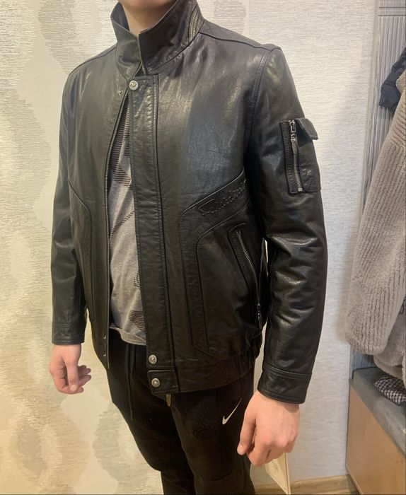 Кожанная куртка новая