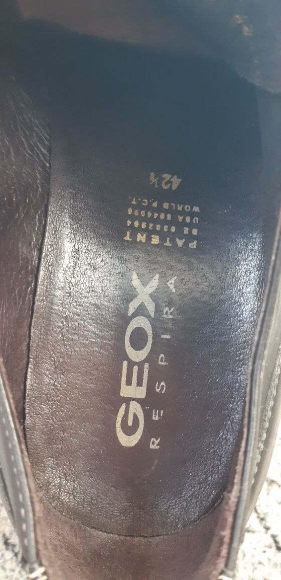 Pantofi piele Geox Respira