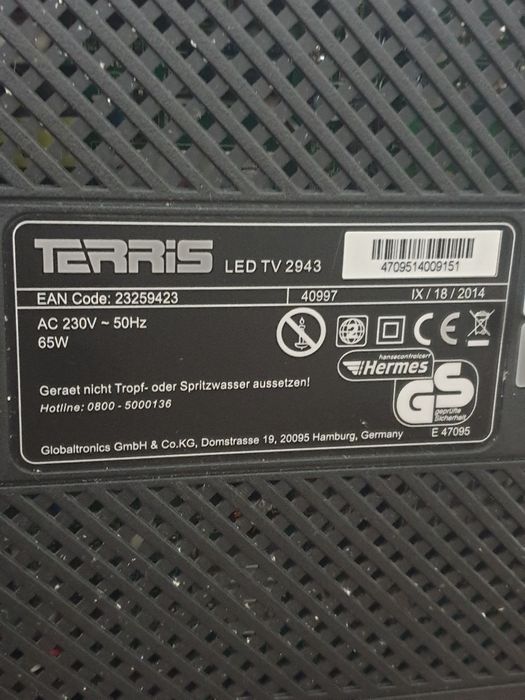 Vand tv Led + dvd