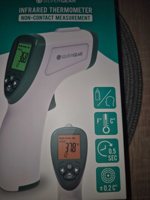 Безконтактен Термометър за измерване на температурата деца и възрастни