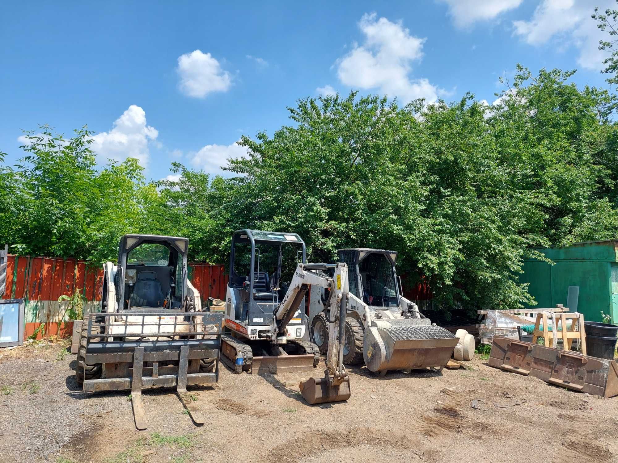 Bobcat Miniexcavator Manitou