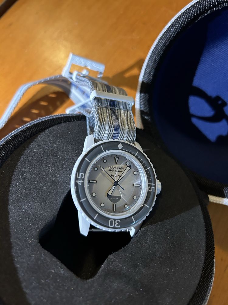 Blancpain x Swatch Antarctic Ocean