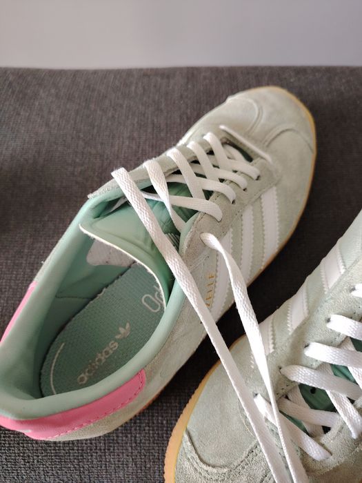 Adidas Gazelle mint Pink 35 номер