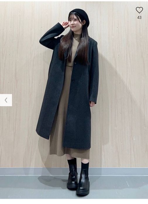 Пальто от Юникло Япония