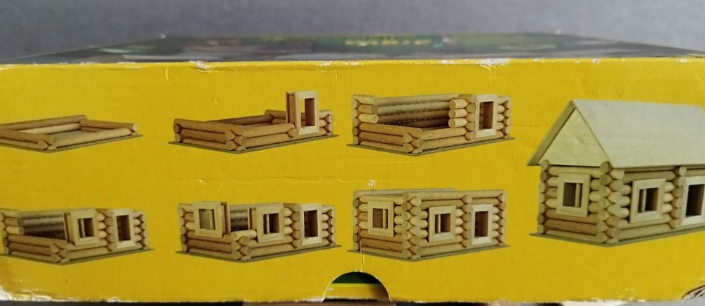 Set constructie 72 piese din lemn