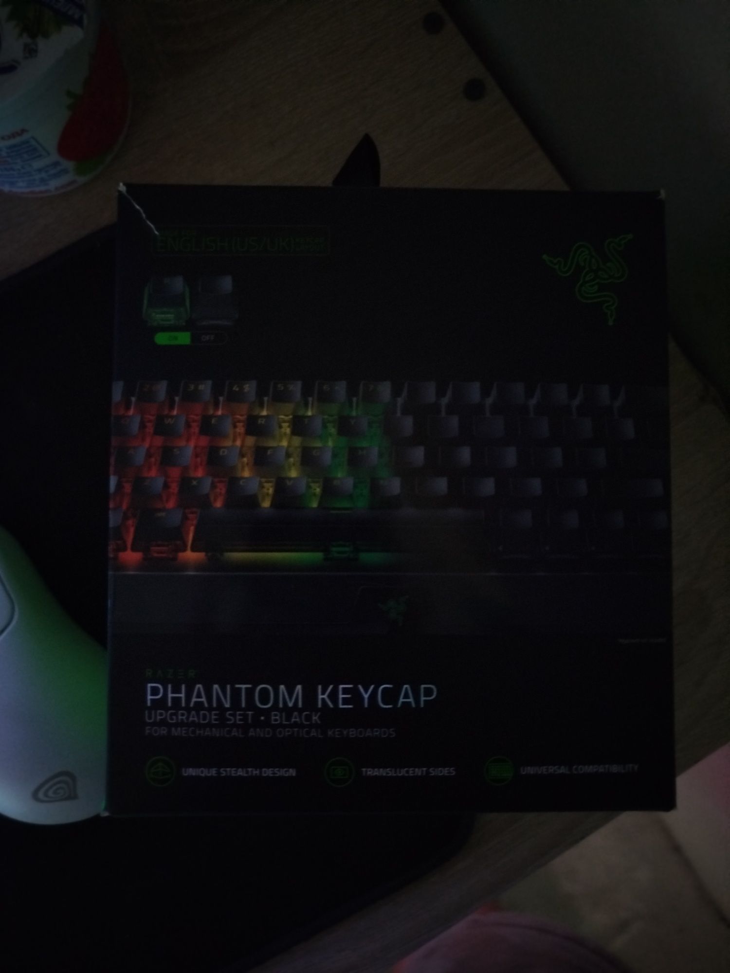 Razer Huntsman Elite – Оптично-механична + Phantom custom keycap