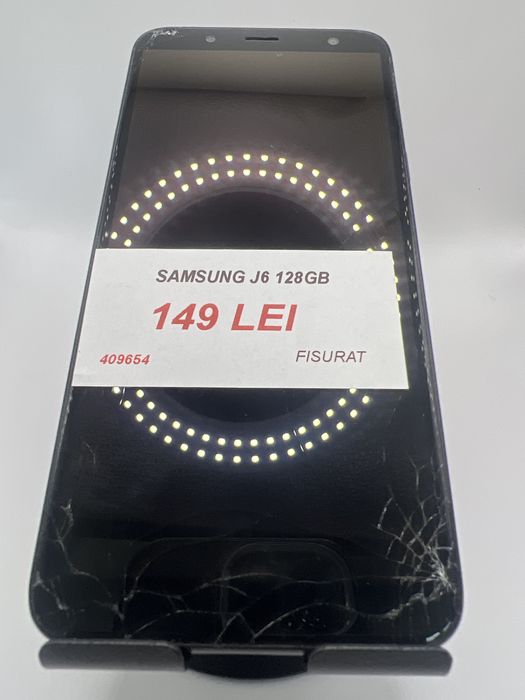 Samsung J6 128Gb, fisurat, Amanet Lazar Crangasi, 4096