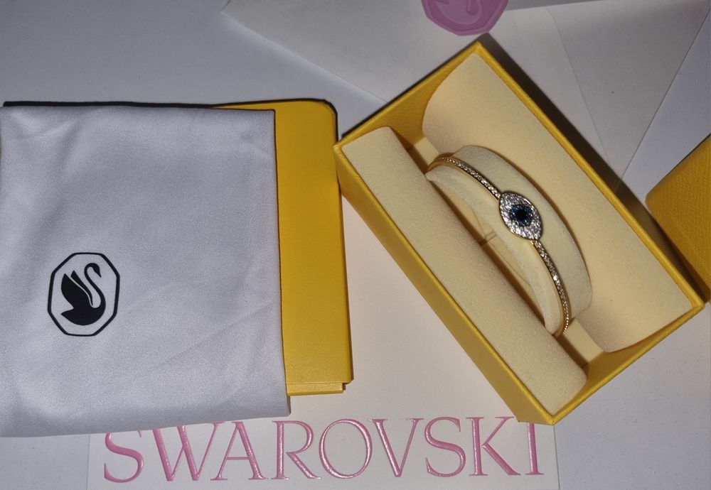 Brațară cu cristale swarovski și prosop fără fibre pentru îngrijire