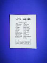 Victor Brauner invitatie expozitie arta Alexander Iolas Paris 1965