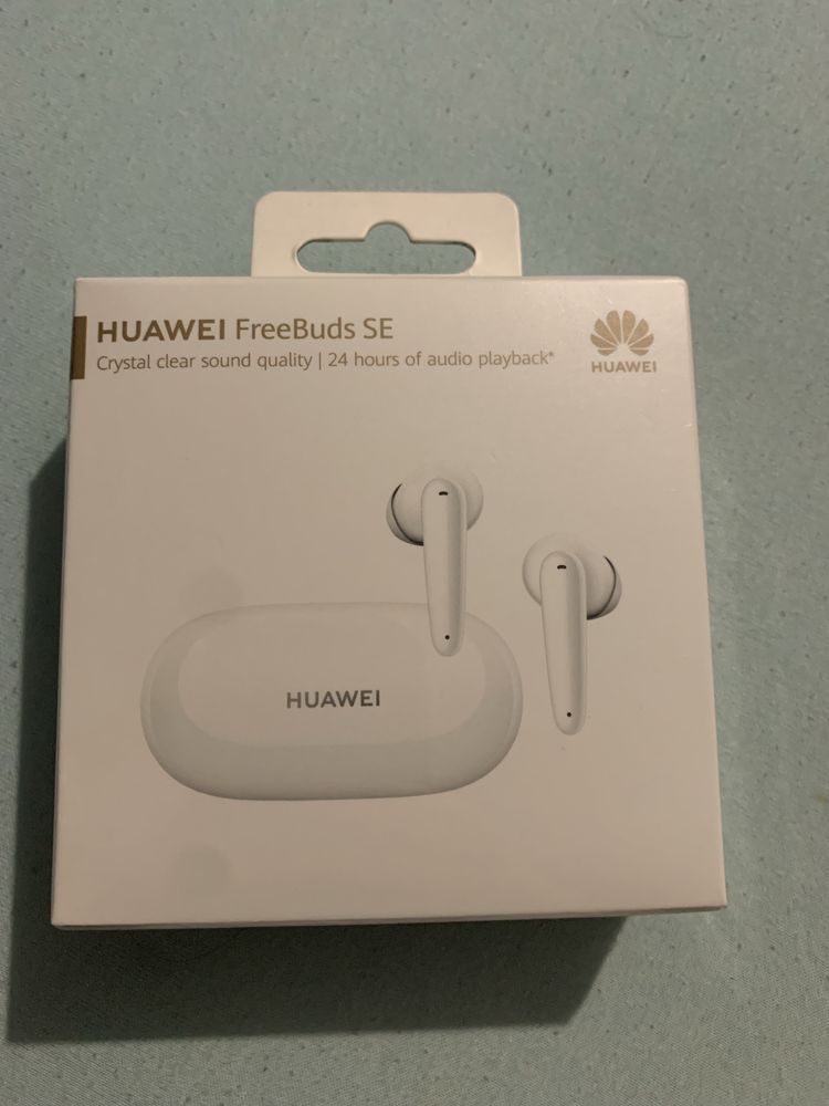 Casti HUAWEI FreeBuds SE, True wireless, Bluetooth, In-ear, alb