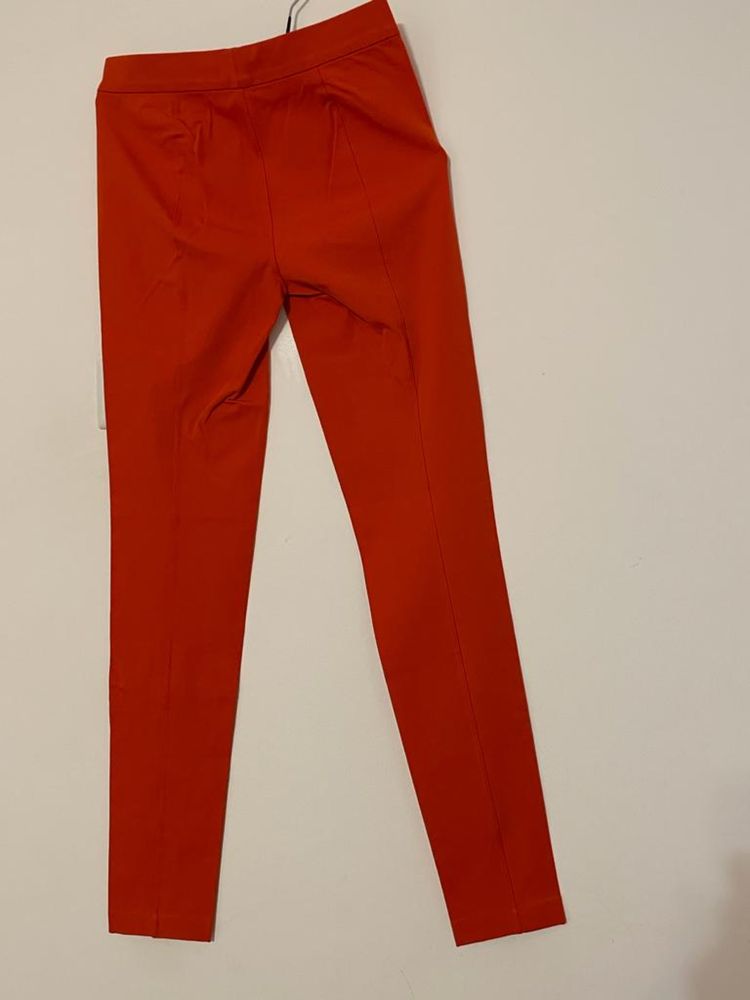 Pantaloni dama tip colanti Pull On Polo Ralph Lauren Corai/Portocaliu