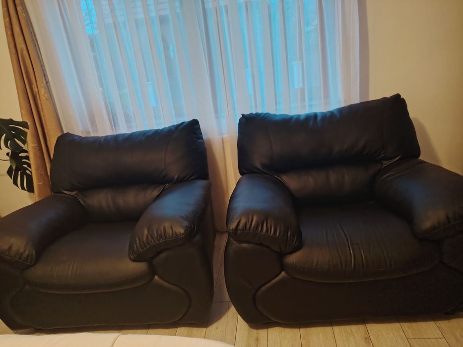 Canapea extesibila cu doua fotolii