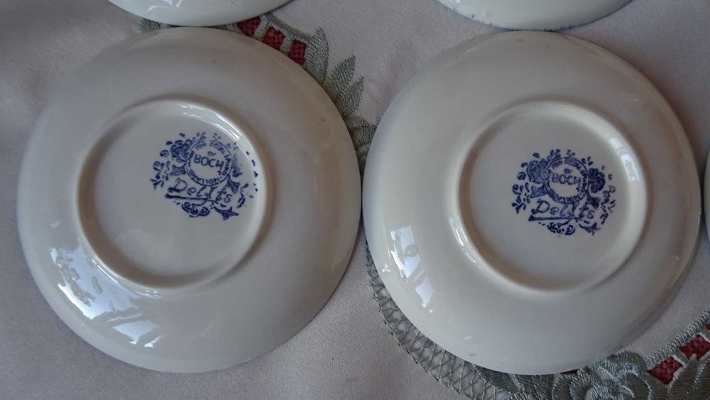 Шест мини чинийки Boch Royal Sphinx Holland Blue Delft