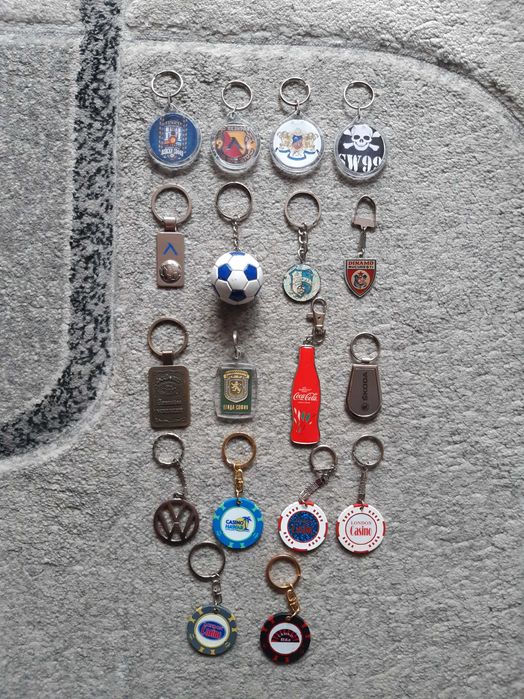 Колекционерски ключодържатели, най-различни