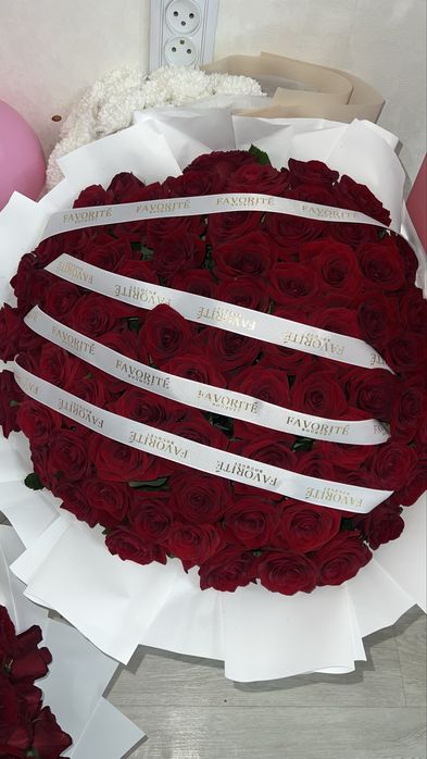 Цветы Красные розы