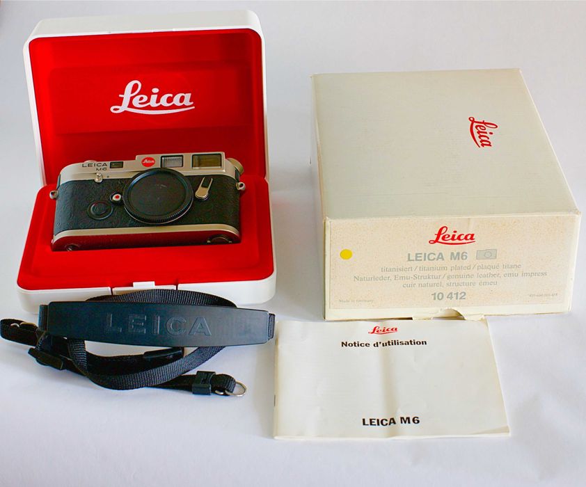 Leica M6 Titanium , la cutie, mint condition
