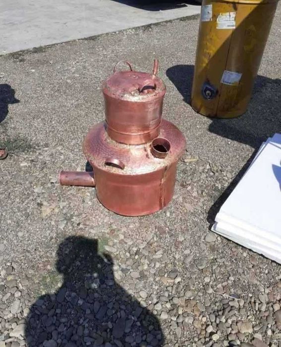 Fac cazane de tuica din cupru