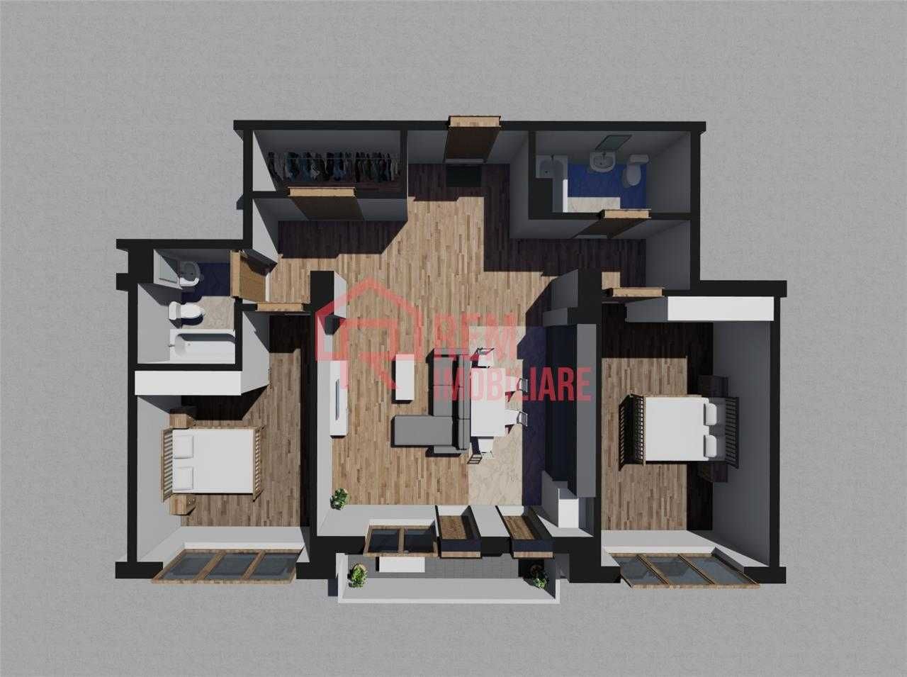 Vanzare apartament 3 camere, 85mp, Fundeni, Colentina, dezvoltator!