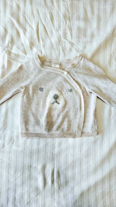 Лот зимни бебешки дрешки HM, Zara, Mark&Spencer, 2-6 месеца