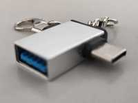 Mufa OTG mini USB si mufa C din USB 3.1 tip brelog