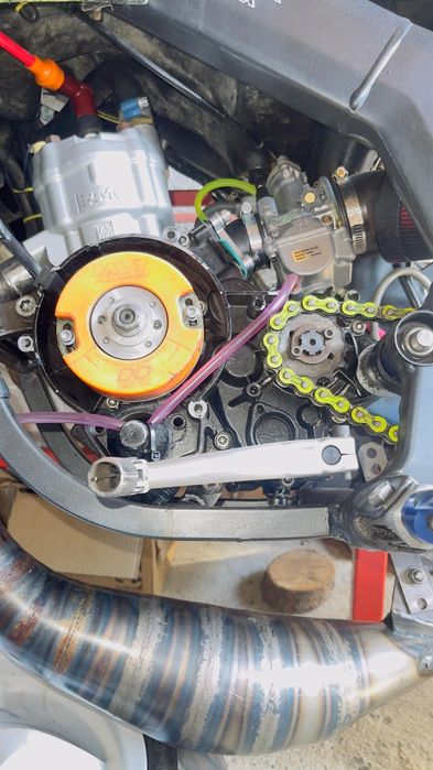 PitBike Enduro strada circuit Derbi Senda 2014 88cc schimb cu ATV