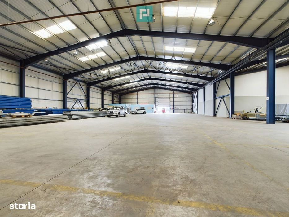 Spatiu industrial hala depozit 1750 mp Centura- Bragadiru