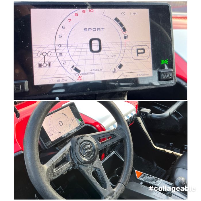 CF Moto Z10 Z1000 Z Force 1000 2021 1973km 125h proprietar