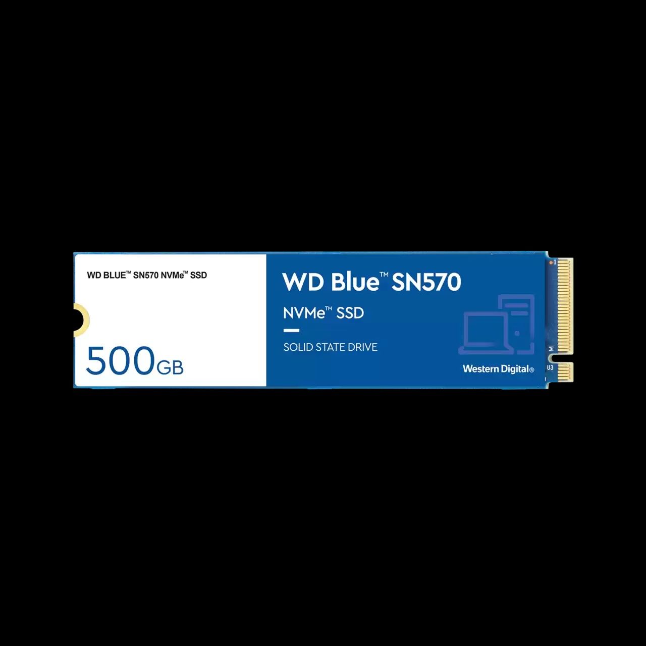 SSD WD Blue SN570 NVMe,500 gb,sigilat