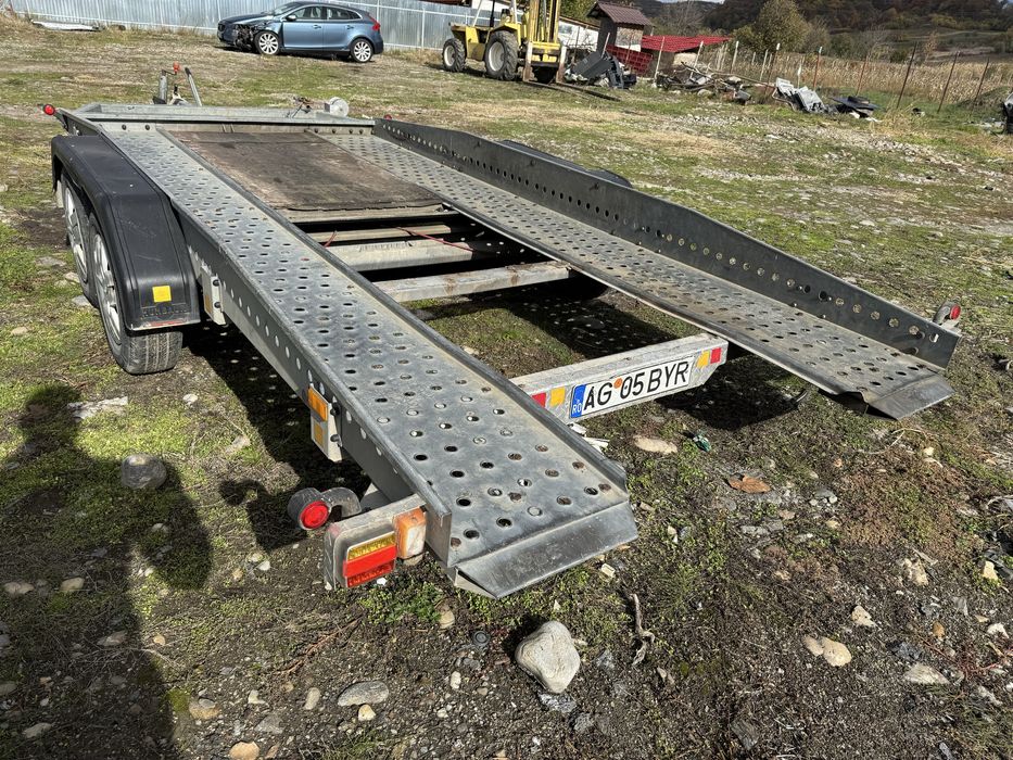Platforma remorca trailer auto basculabila Humbaur