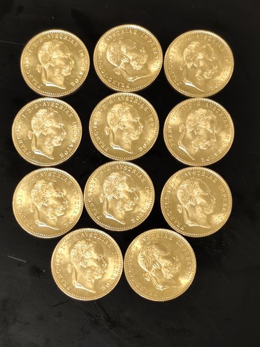 Златна монета,1 дукат 1915 год, злато, тегло 3.49 грпроба 986/1000