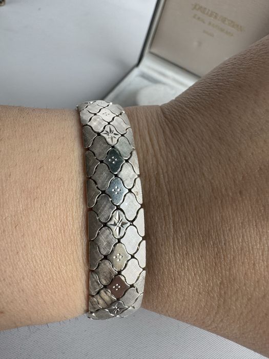 Bratara din argint rodiat