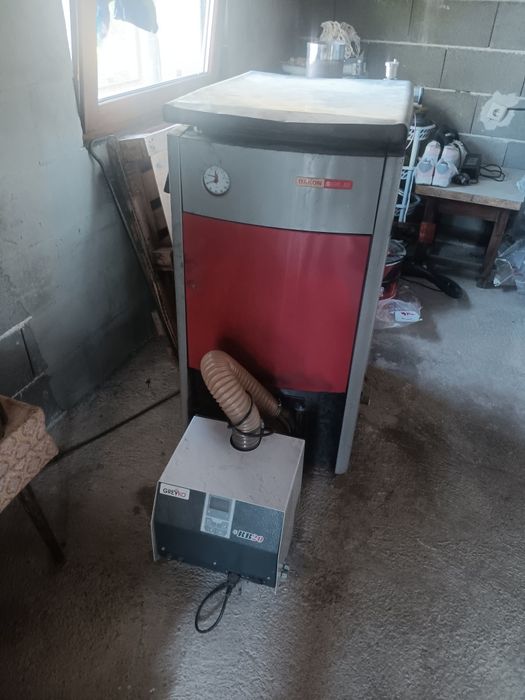 Котел за парно с горелка