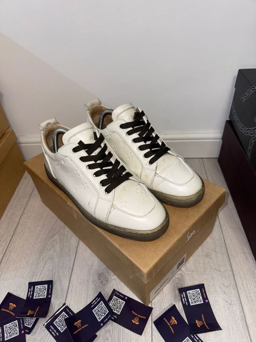 Christian Louboutin White Low Autentici