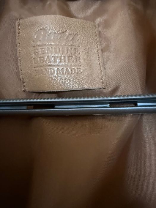 Кафяво кожено яке естествена кожа