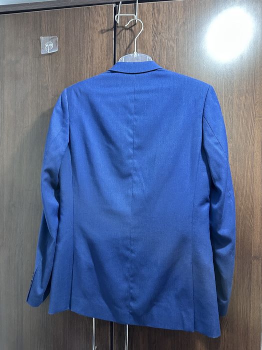 Sacou barbati albastru