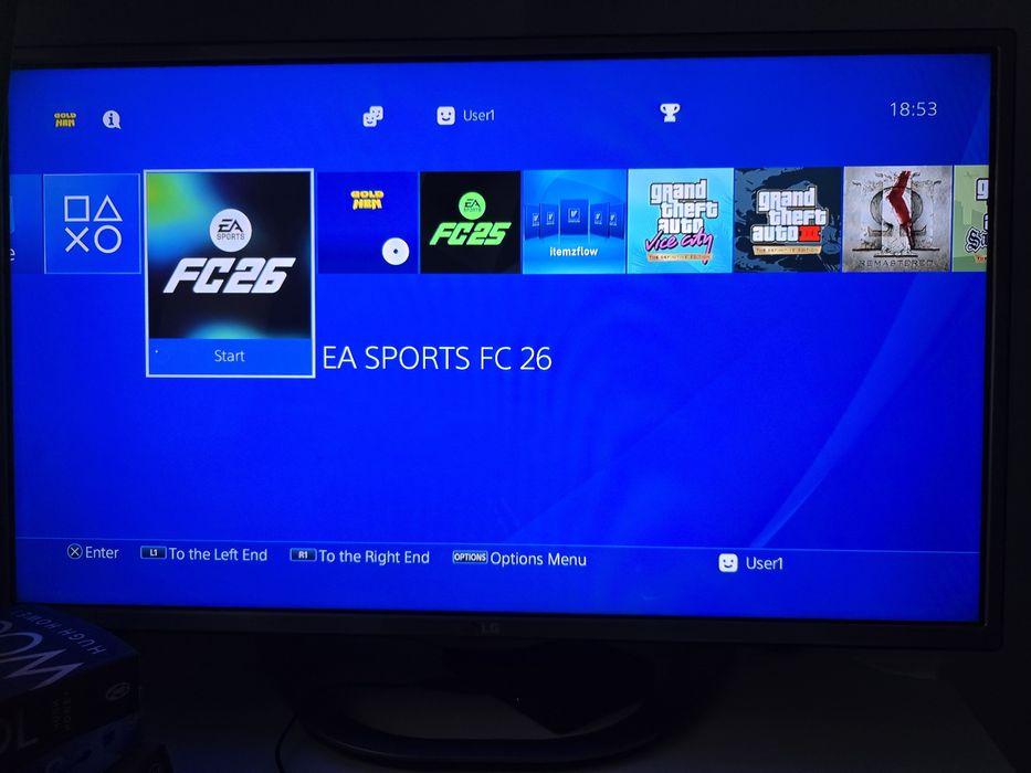 FC26, Playstation 4 Slim (PS4), 1TB Stocare, Modat