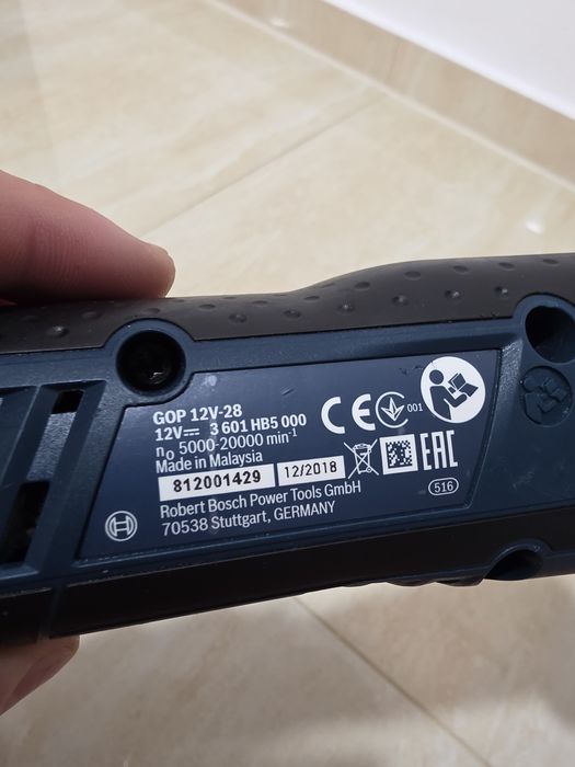 Multifuncțională multicuter Bosch GOP 12V-28