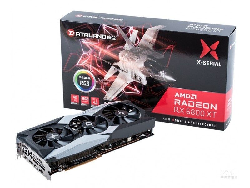 Продам видеокарту rx 6800xt 16gb