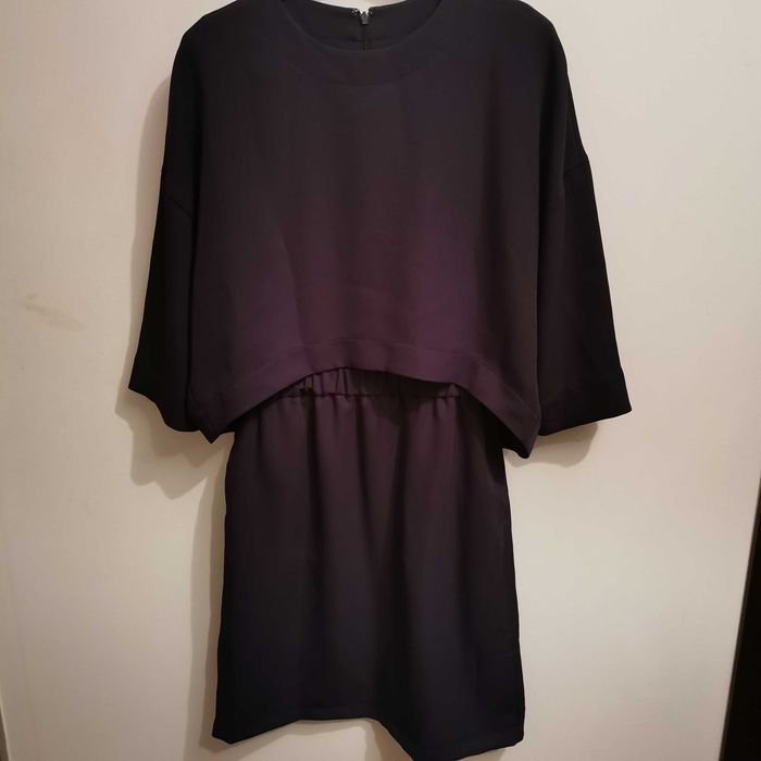 Vând rochie COS, 38, bleumarin stare perfecta, 130 lei