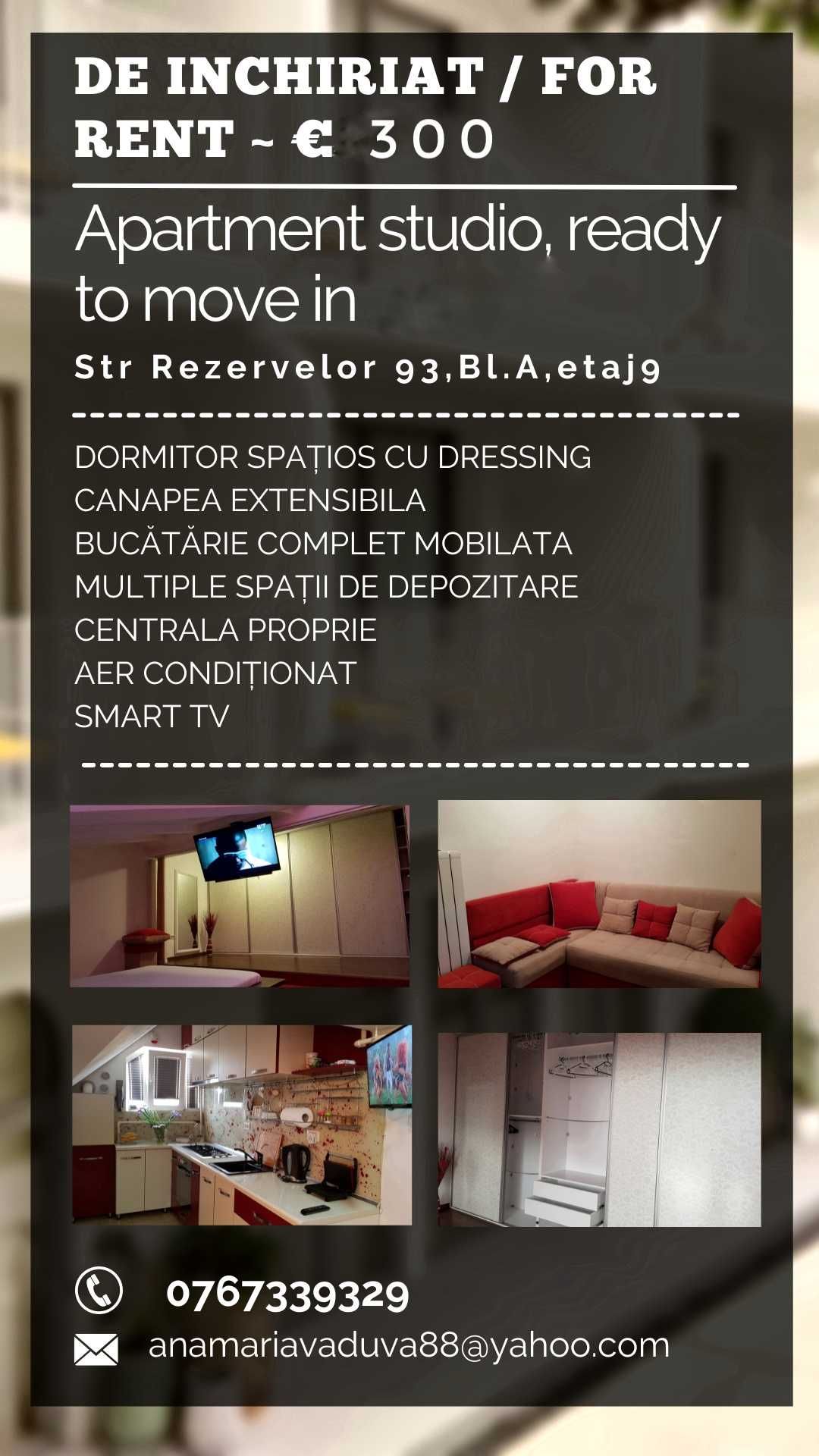Apartament studio