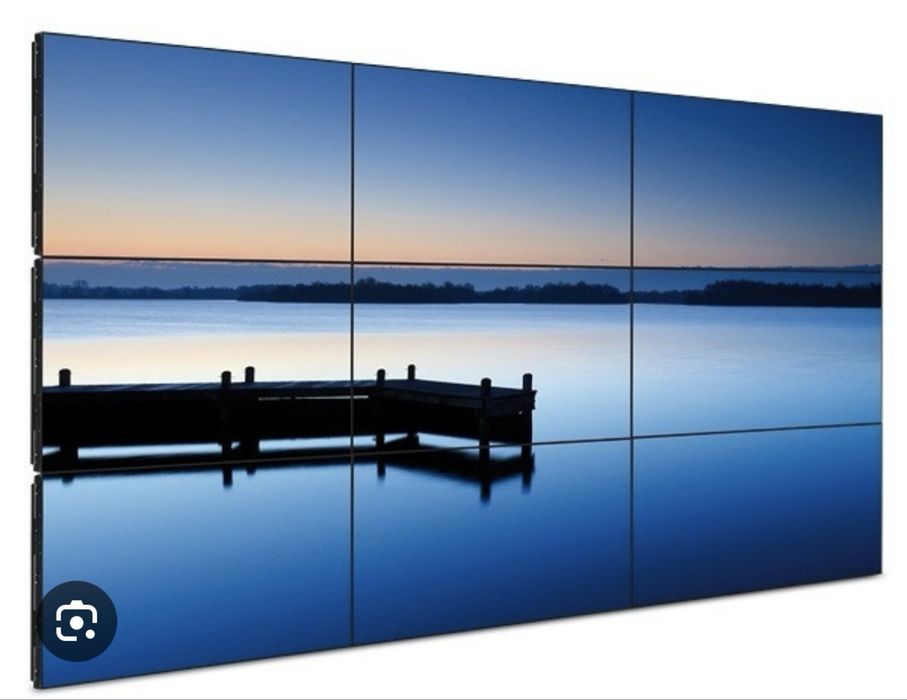 Видеостена новая 55 диагональ 9 штук