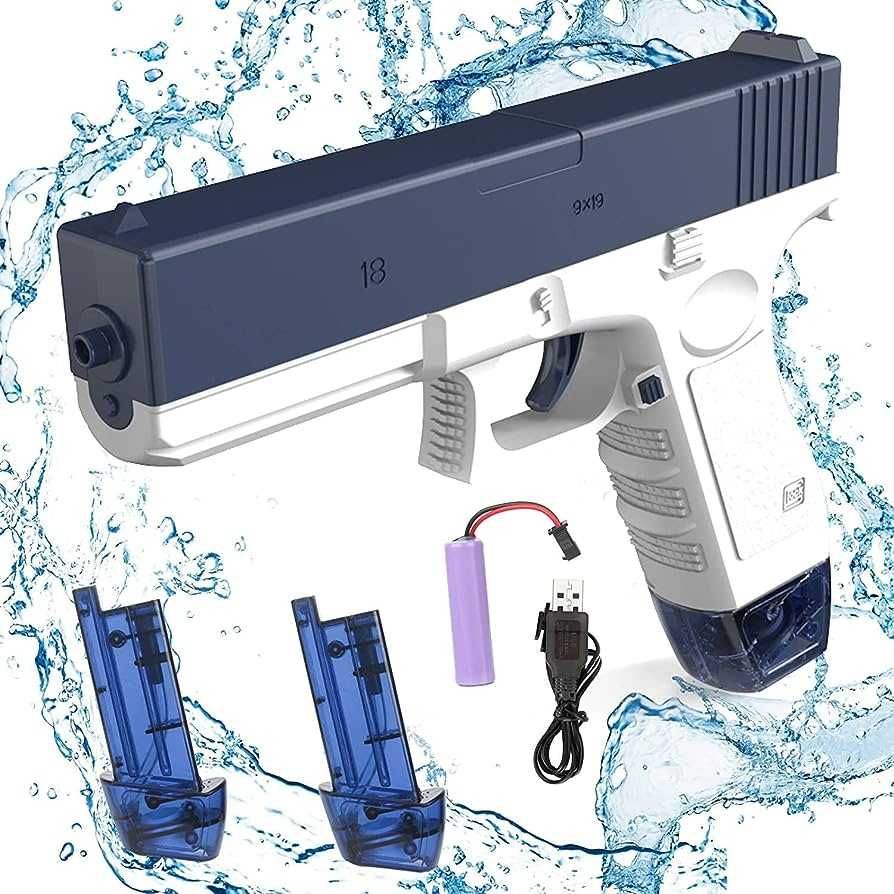 Pistol cu apă nou Glock 18 electric.
